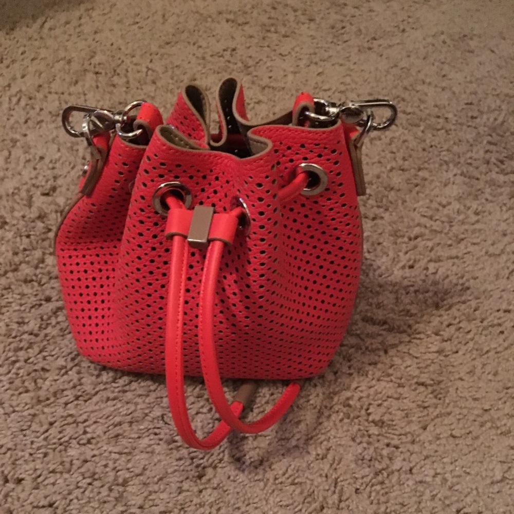 Drawstring crossbody bag!